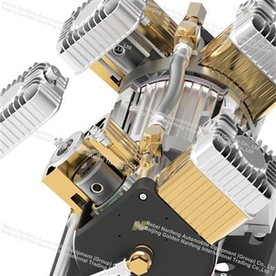 Oil-free Piston Air Compressor For Bus factory