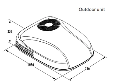 Roof Top Truck Air Conditioner
